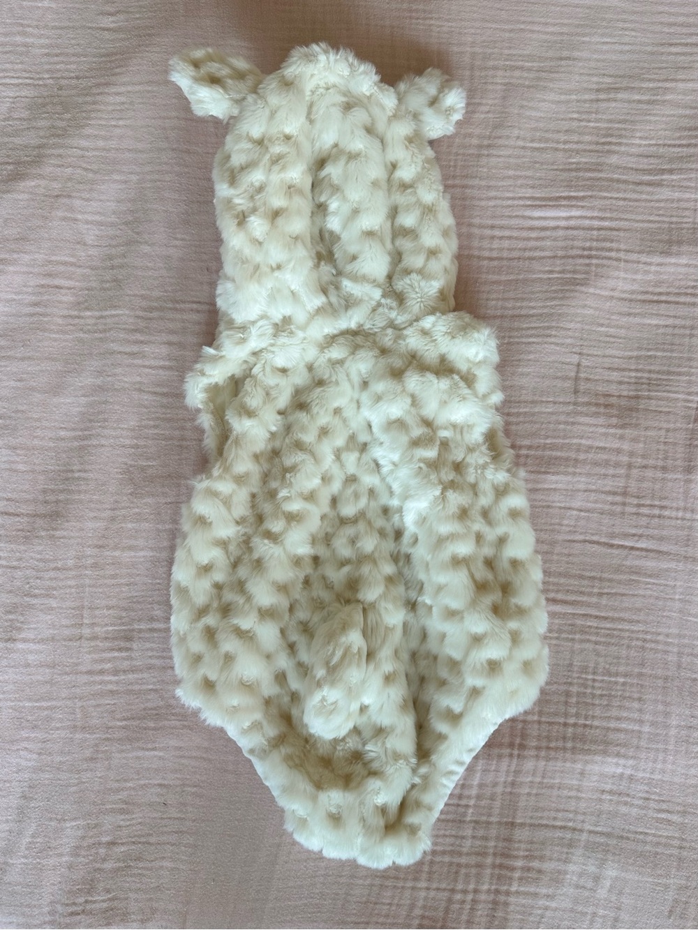Pottery Barn Kids Plush Lamb Hooded Costume in Cream - Picture 3 of 4